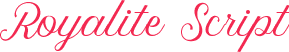 Royalite Script